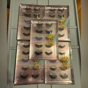 The Creme Shop x Disney Tinker Bell- 3D Faux Mink Lashes Set of 5 packs NEW